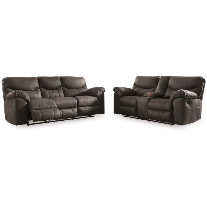 Signature Design by Ashley Boxberg 2 Piece Reclining Living Room Set Wayfair Canada